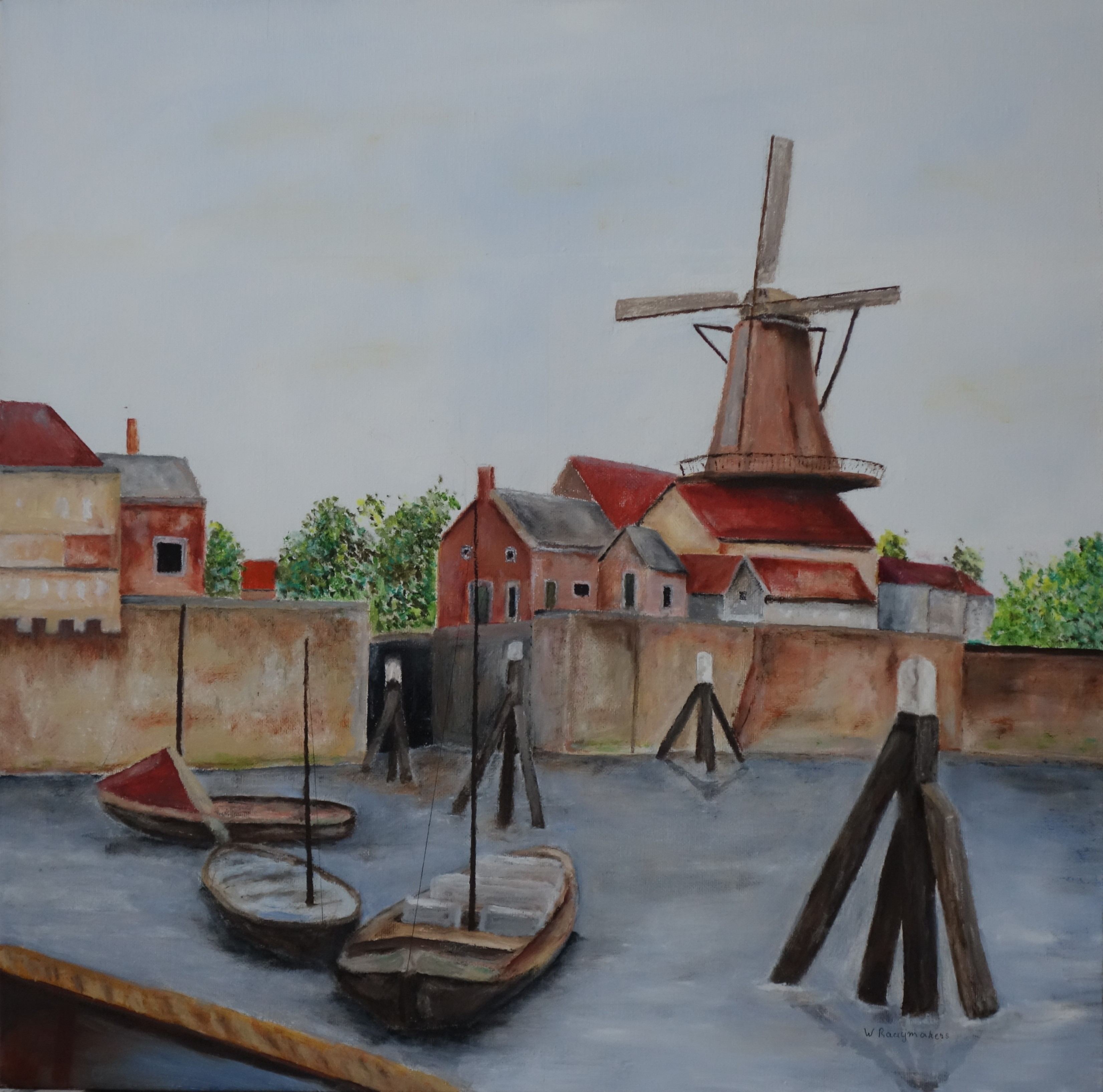 buiten de poort